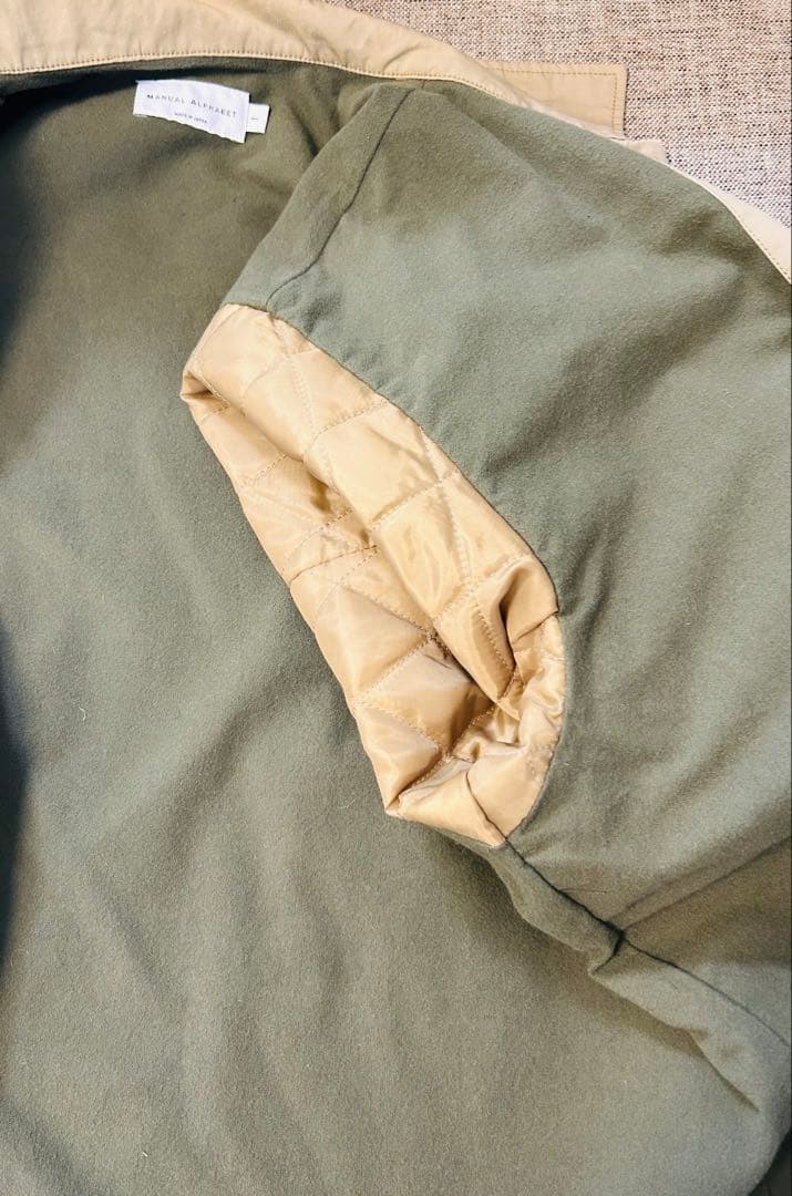 MANUAL ALPHABET super high count nカバーオール