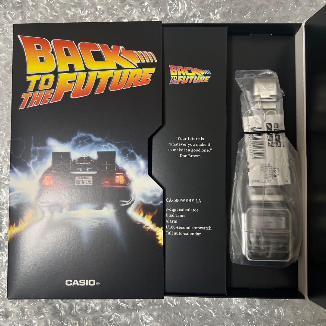 CASIO CA-50WEP-1A バック・トゥ・ザ・フューチャー