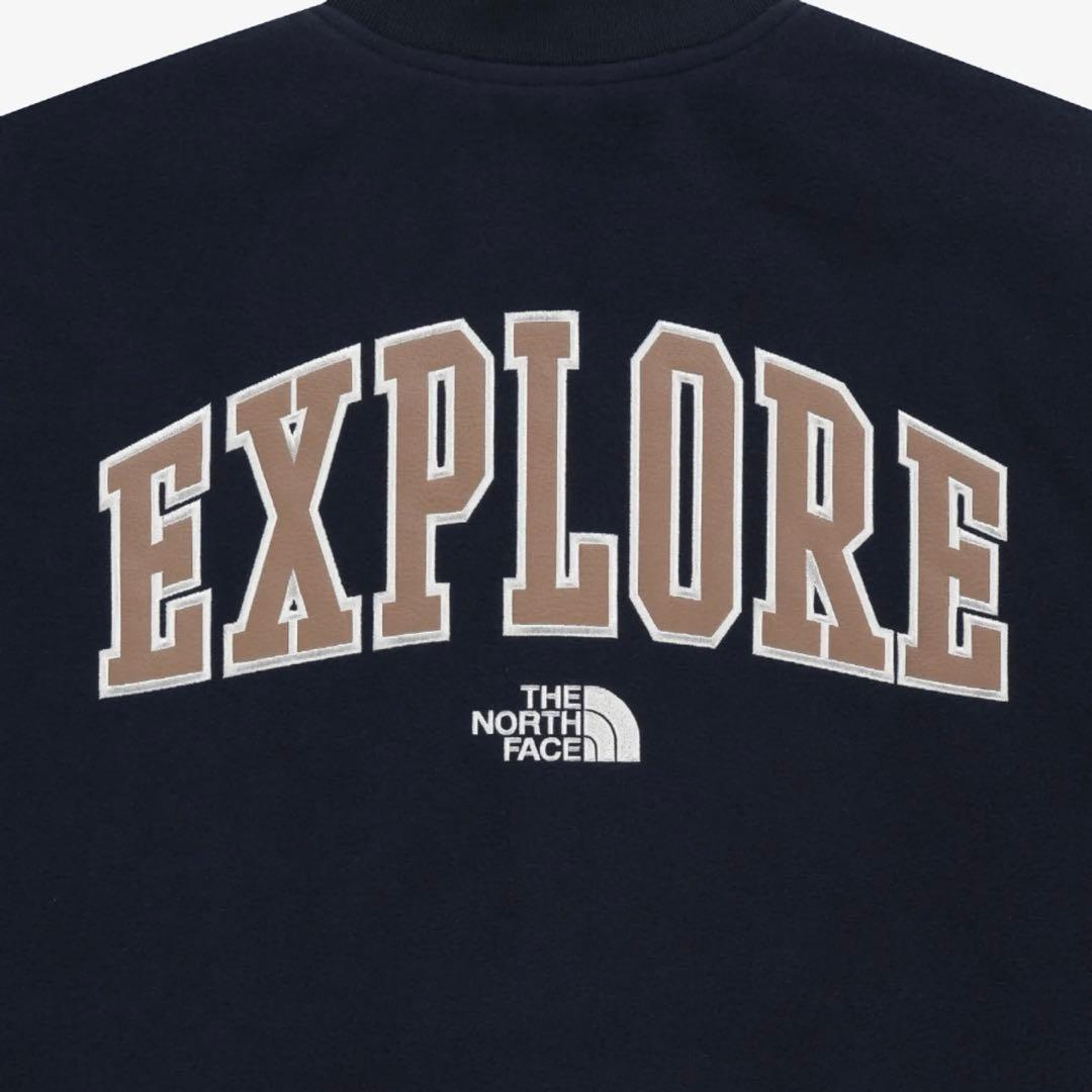 ノースフェイス バーシティ ジャケット ネイビー L 新品未使用 韓国正規品