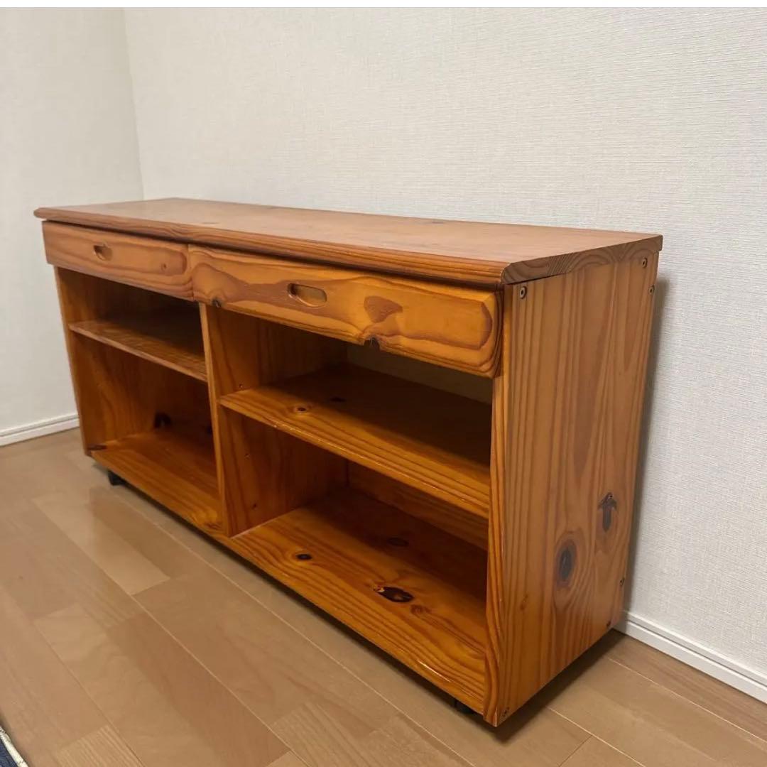 木製テレビ台　本棚　※10/31まで