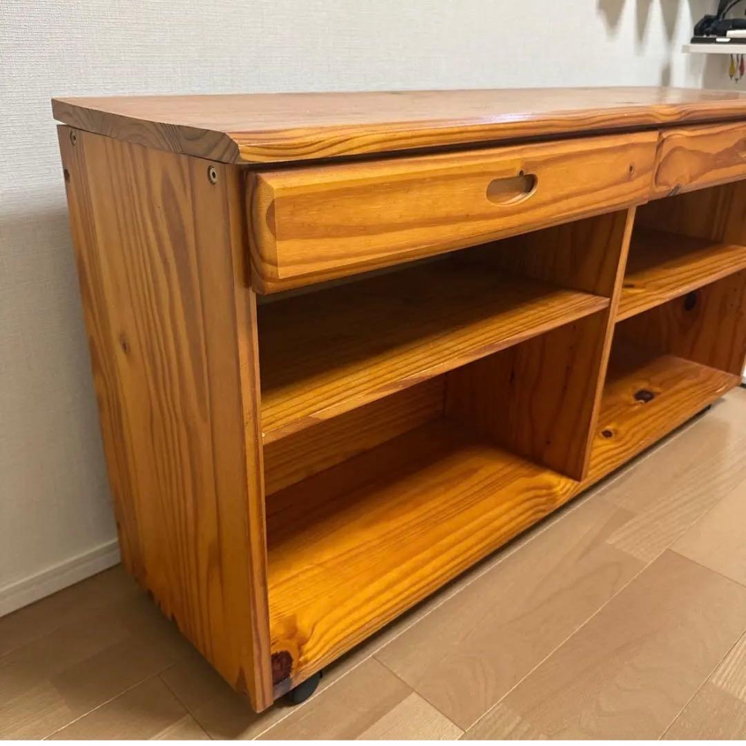 木製テレビ台　本棚　※10/31まで