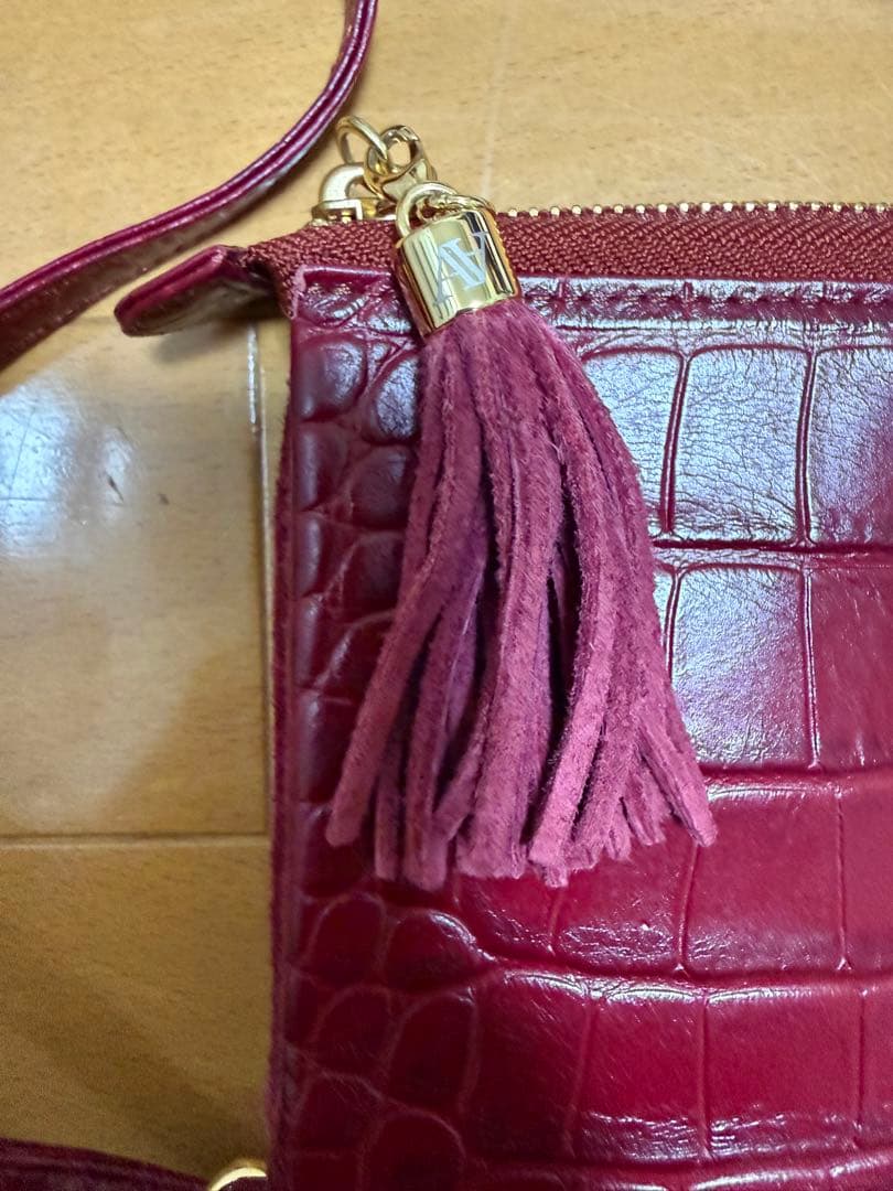 ATAO アタオ　ブーブークラッシー　ルビー　付け替えベルト付き