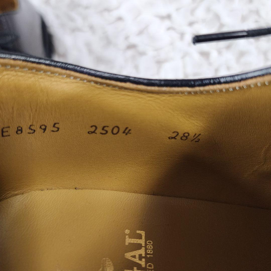 FUKU美品 リーガル 2504 プレーントゥ ビジネス シューズ