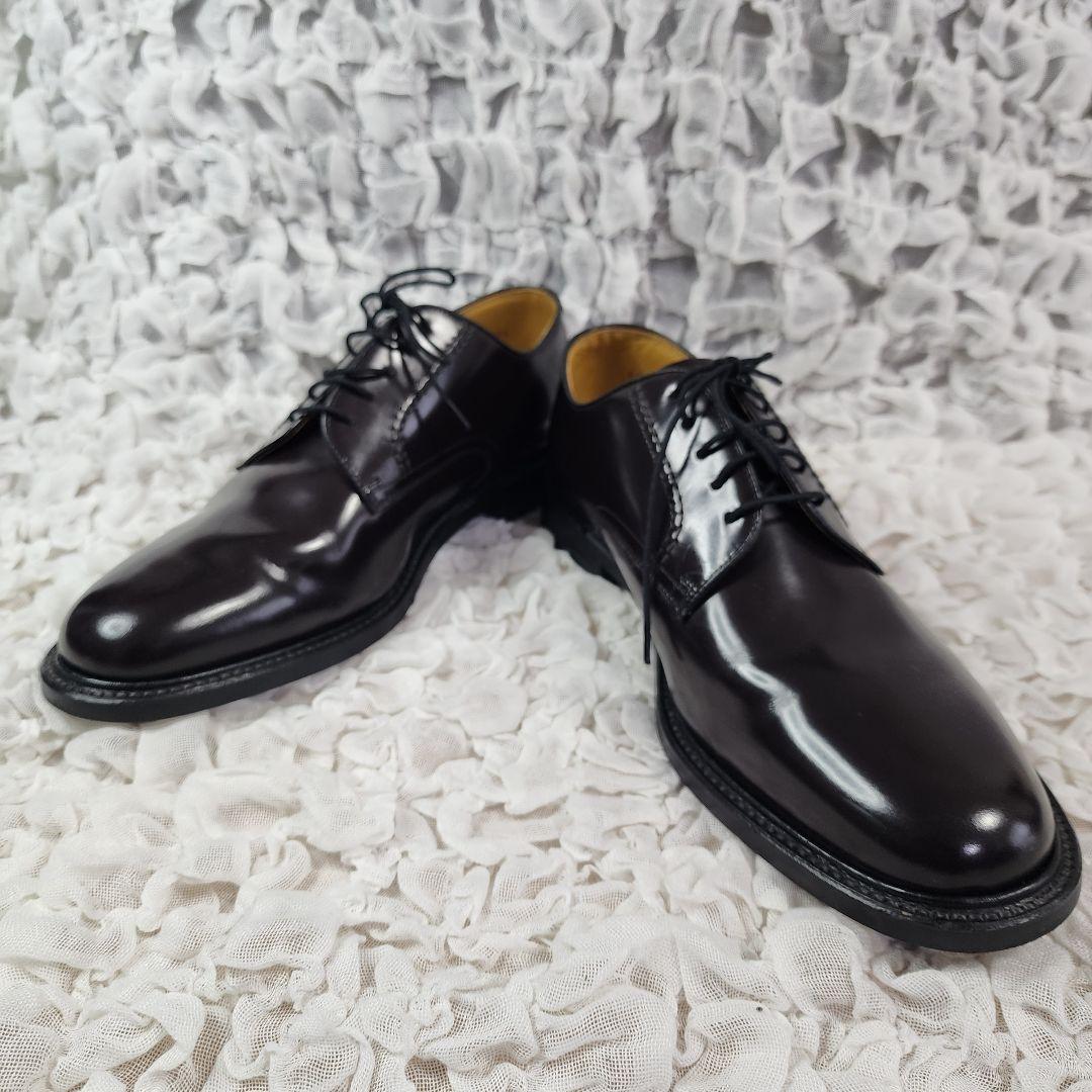 FUKU美品 リーガル 2504 プレーントゥ ビジネス シューズ