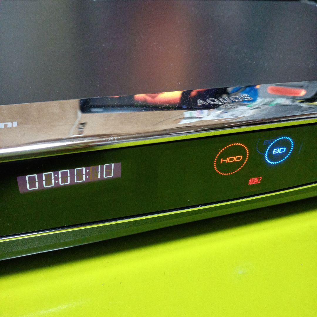 SHARP AQUOSブルーレイBD-W1500 HDD新品2TB交換第8弾