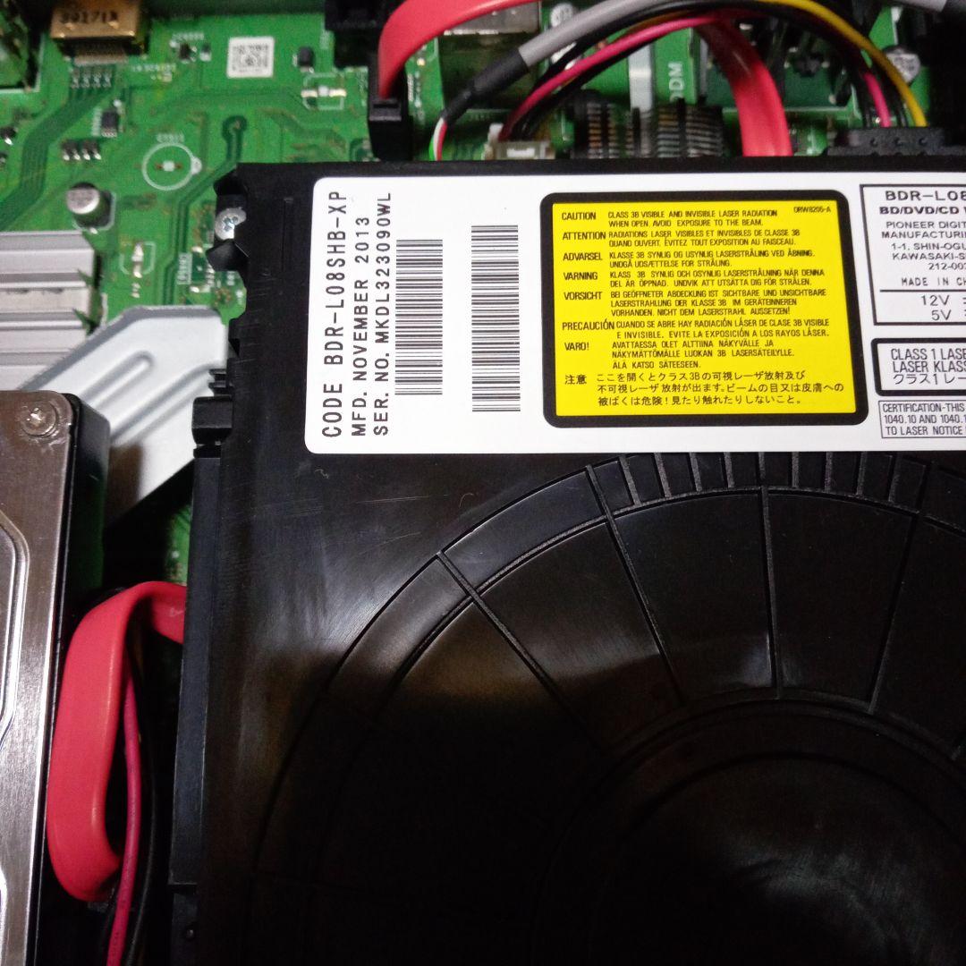 SHARP AQUOSブルーレイBD-W1500 HDD新品2TB交換第8弾