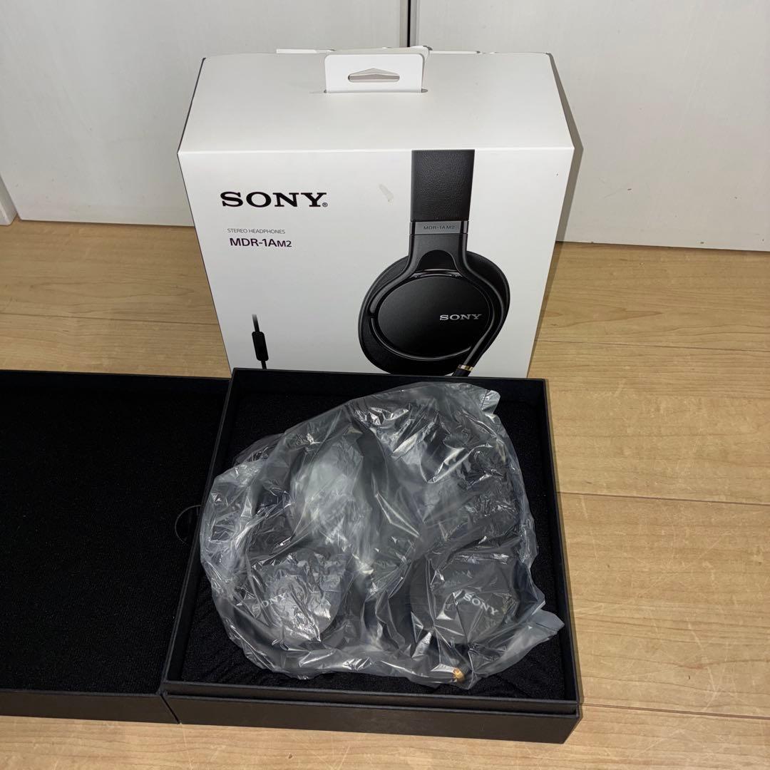 SONY　MDR-1AM2　美品　動作確認済み　外箱付き　ブラック