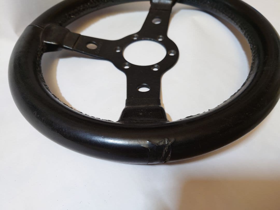 レザーステアリング　comusa 旧車　当時物！