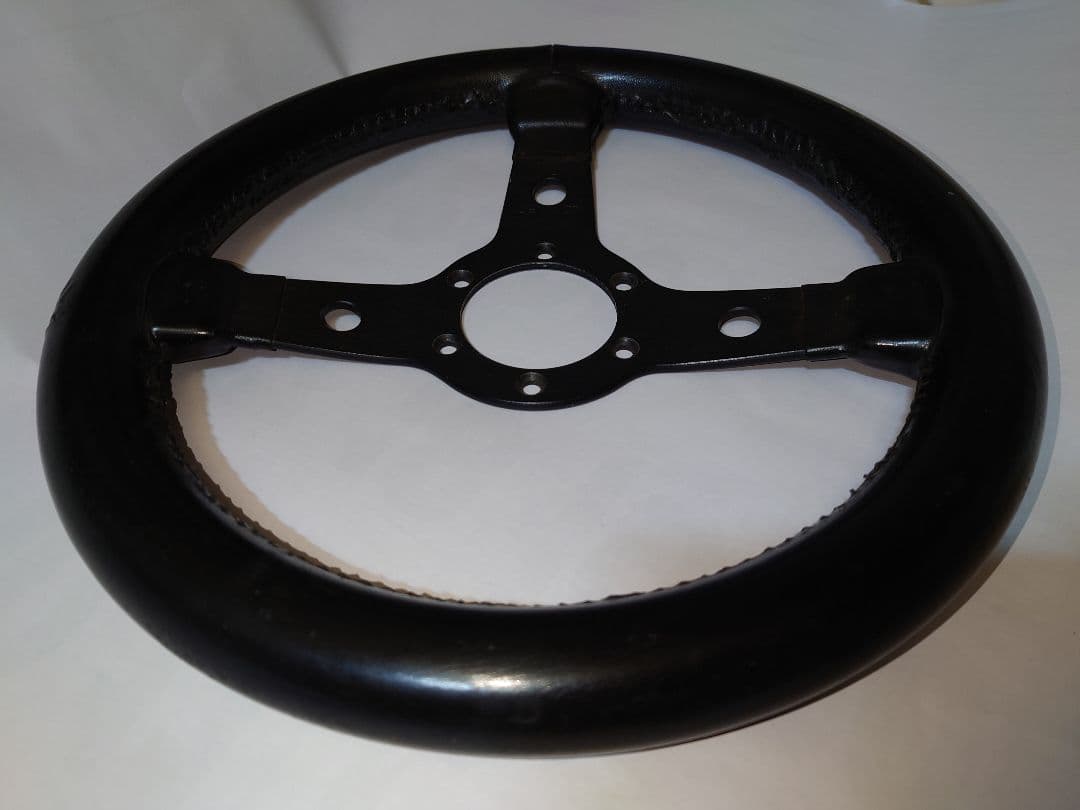 レザーステアリング　comusa 旧車　当時物！