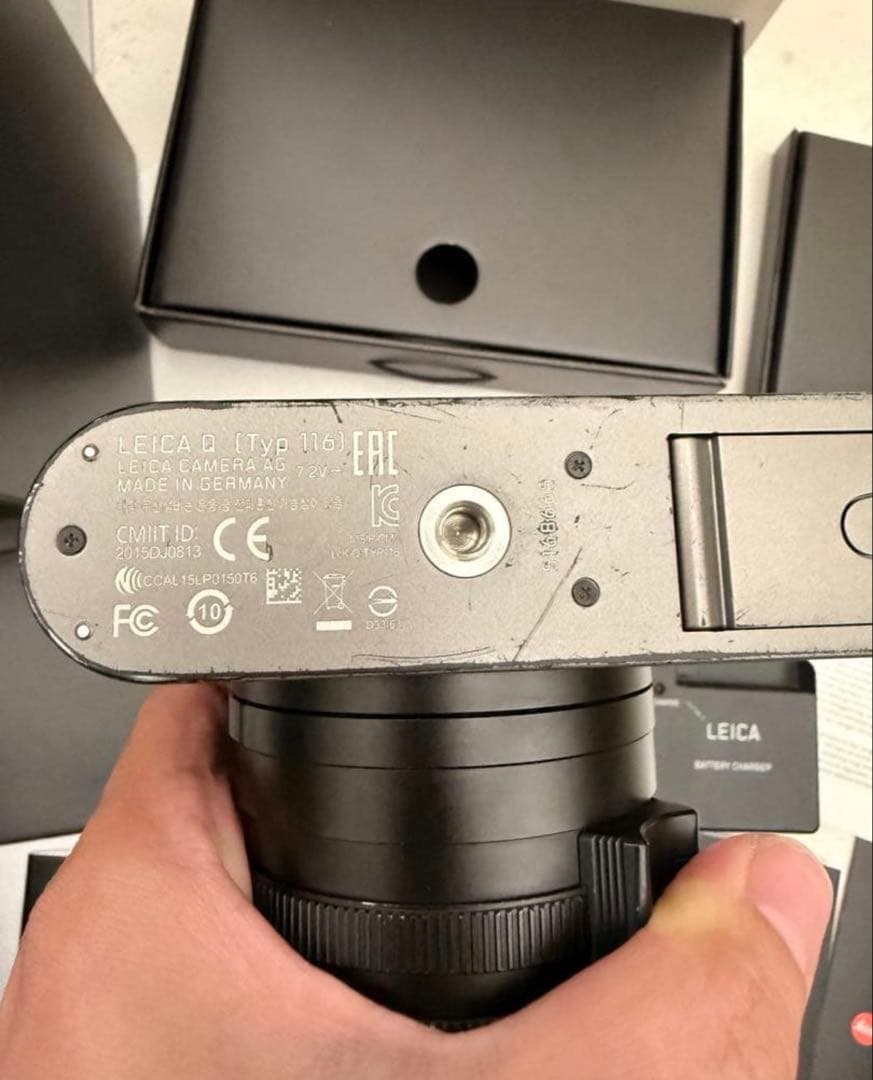 ライカ LEICA Q Titanium Grey camera