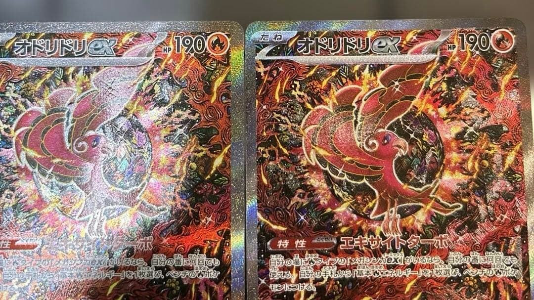 オドリドリex SAR インフェルノX 2枚セット