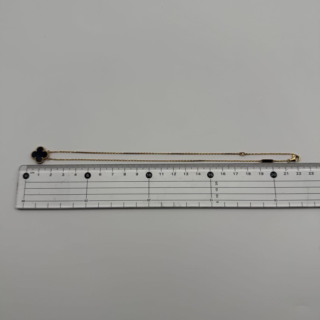 ヴァンクリ ヴィンテージアルハンブラ オニキス ネックレス ブランド