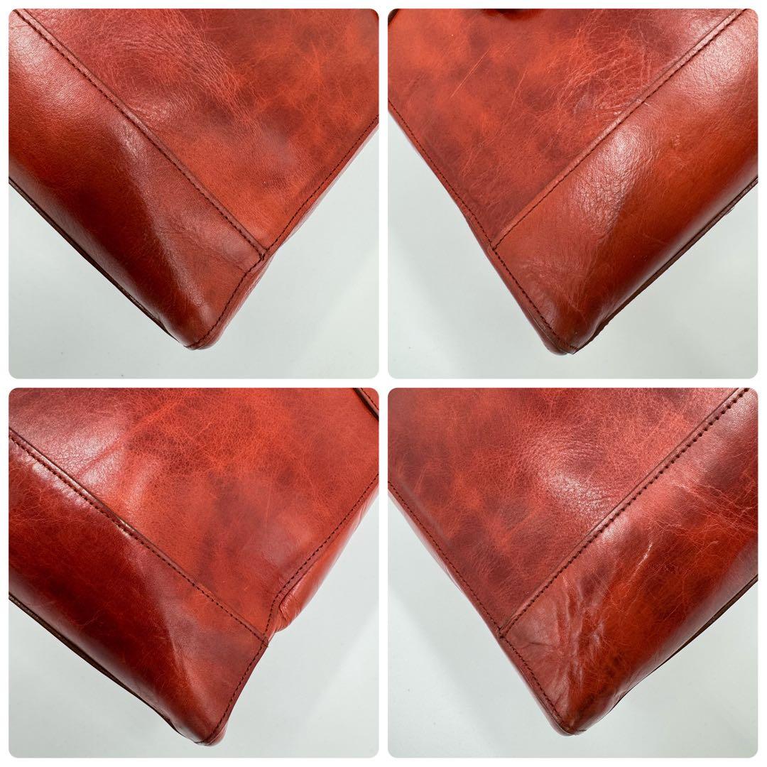 美品 アニアリ レザー ボストンバッグ アンティーク仕上げ W48 旅行 ゴルフ