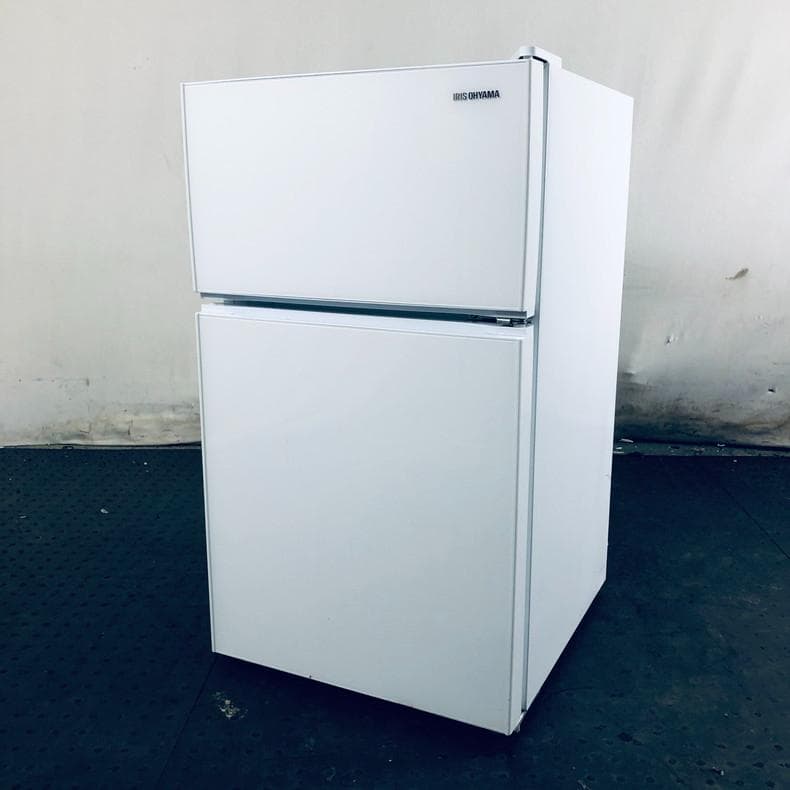 ★送料・設置無料★ 中古 2ドア冷蔵庫 アイリスオーヤマ (No.0947)