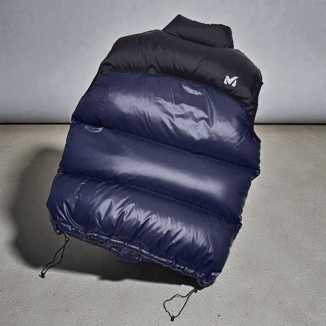 90s〜00s MILLET ダウンベスト L パンパン 良品