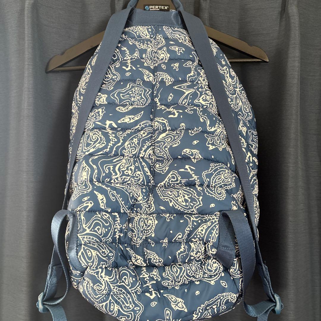 supreme シュプリーム ペイズリー柄 バックパック ブルー