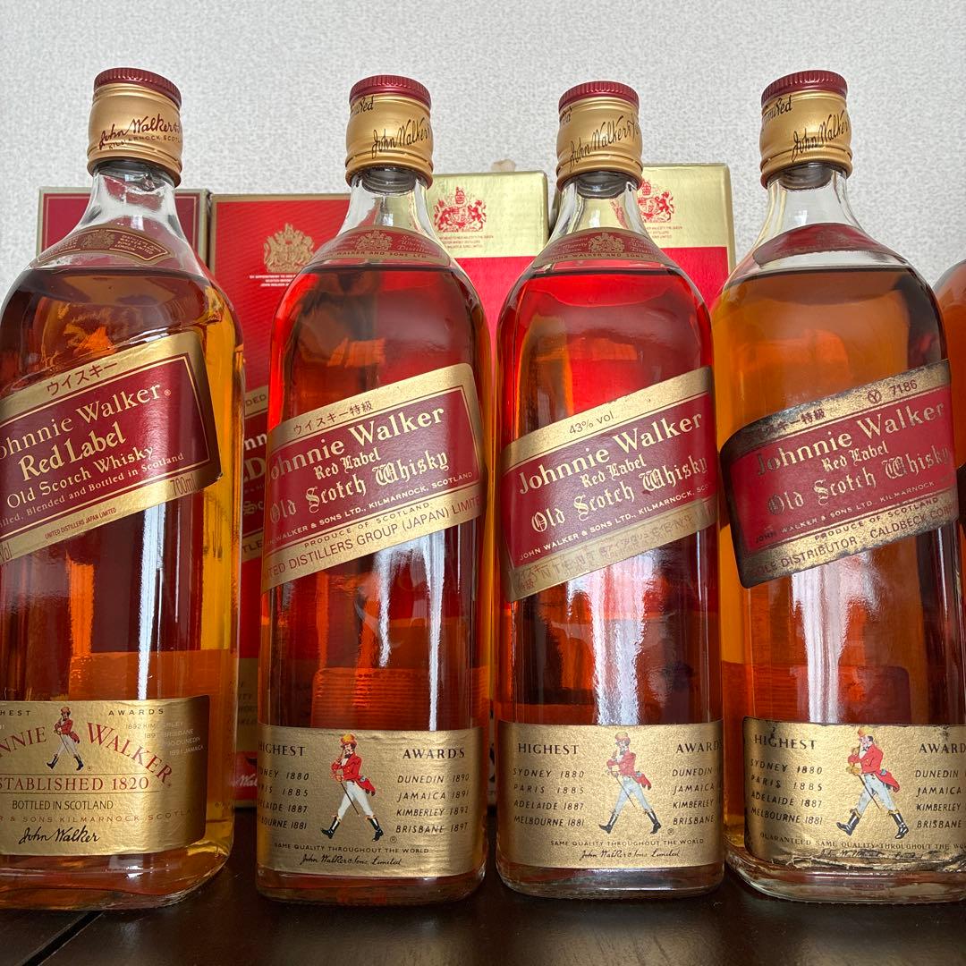 Johnnie Walker Red Label 6本セット