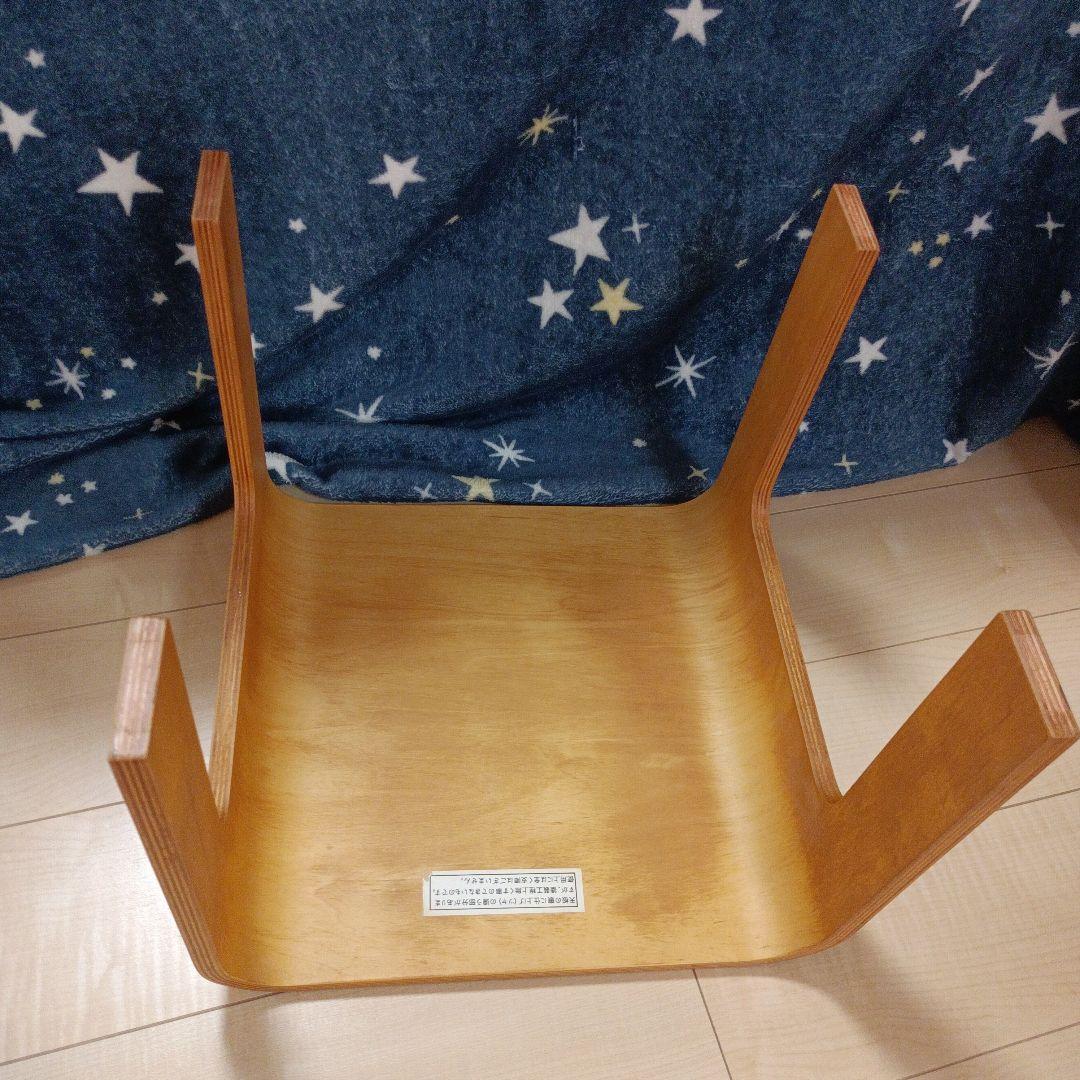 むう　曲木　重なるテーブル、ベンチセット