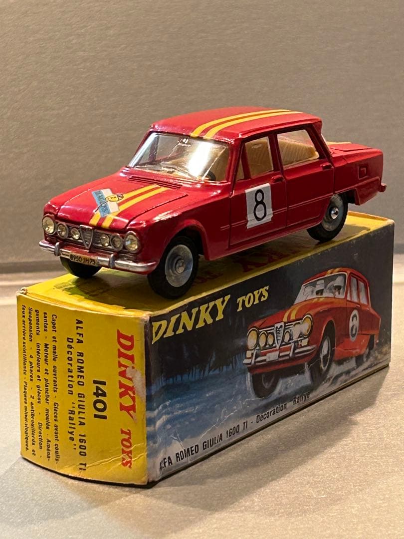 Dinky Toys ディンキー アルファロメオ ジュリア1600 当時物