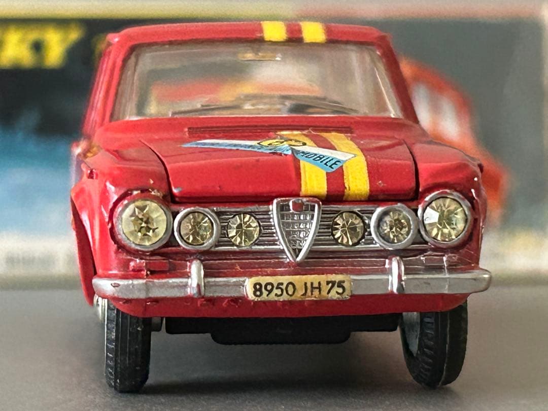 Dinky Toys ディンキー アルファロメオ ジュリア1600 当時物