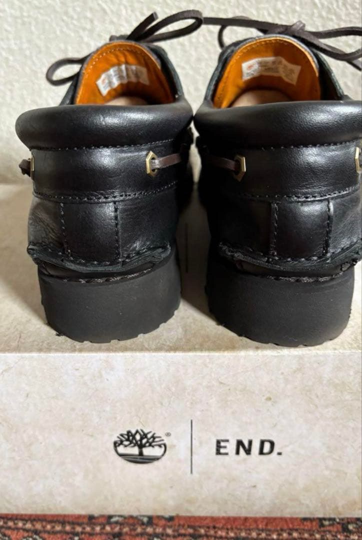 【美品】ティンバーランド×END. 3eyeデッキシューズ25.5cm