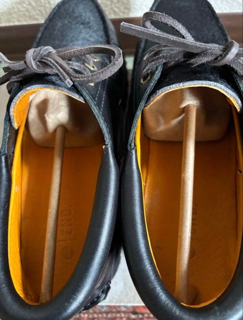 【美品】ティンバーランド×END. 3eyeデッキシューズ25.5cm