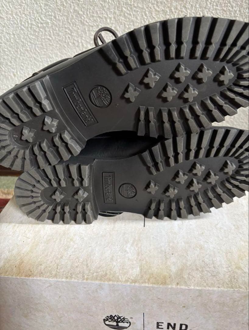 【美品】ティンバーランド×END. 3eyeデッキシューズ25.5cm