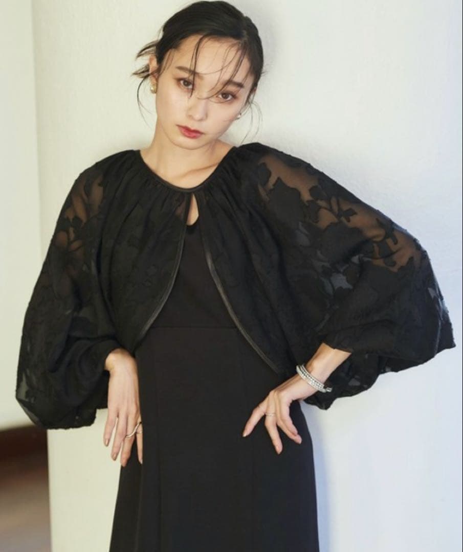 新品　ルイルエブティック　シアージャカードボレロ＆ナローマーメイドドレス 3L