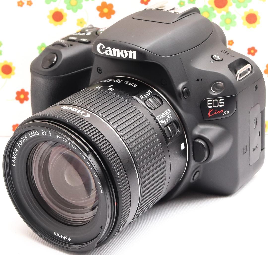 Canon EOS Kiss X9 ☆背景ふんわり！☆軽量ボディ☆スマホに転送