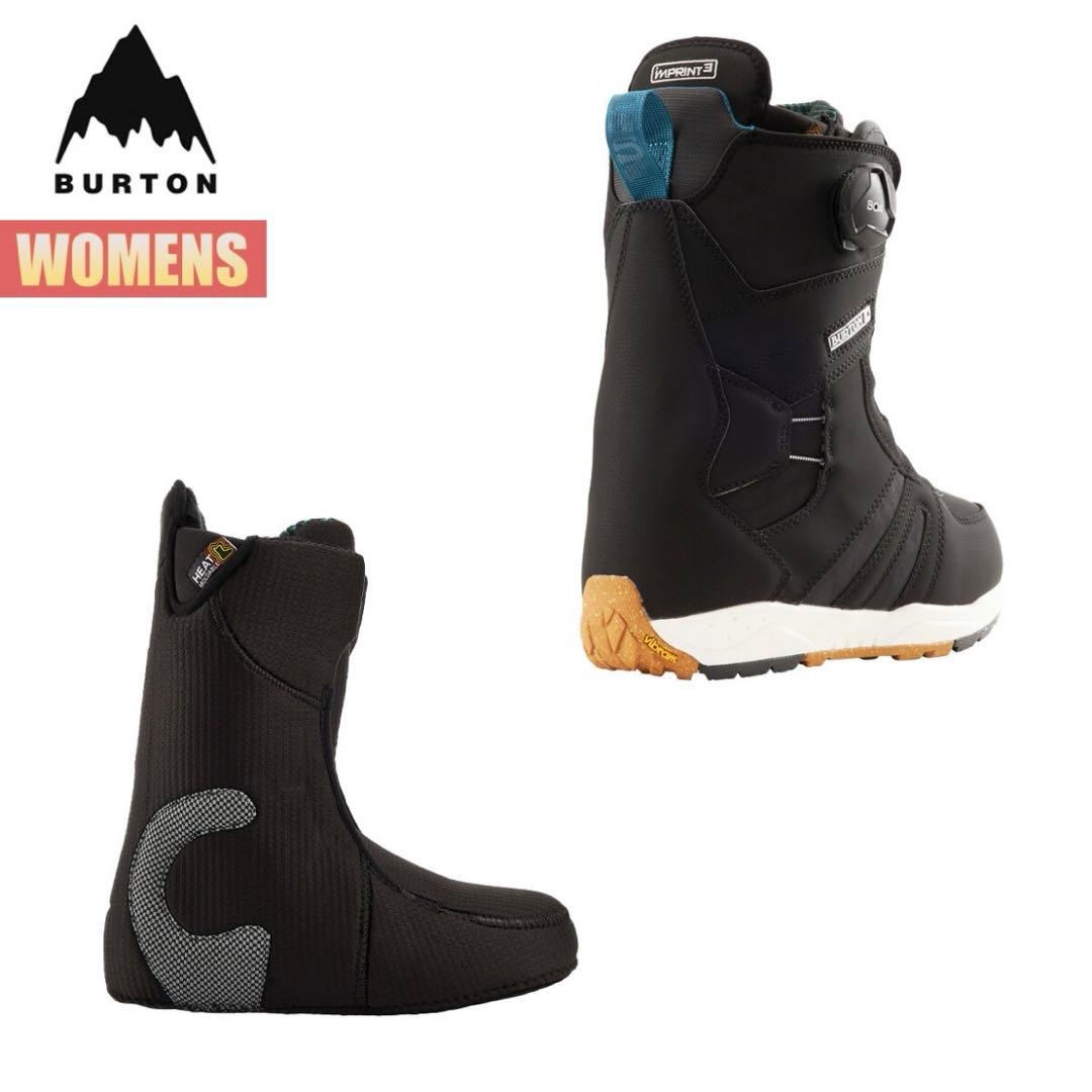 【美品】23-24レディース バートン フェリックス ボア スノーボード ブーツ