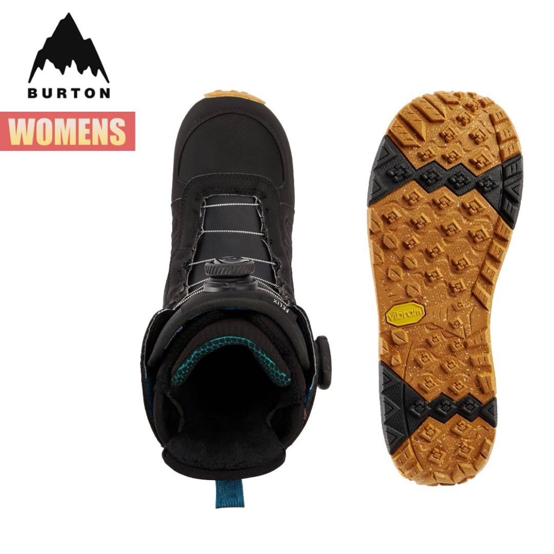 【美品】23-24レディース バートン フェリックス ボア スノーボード ブーツ