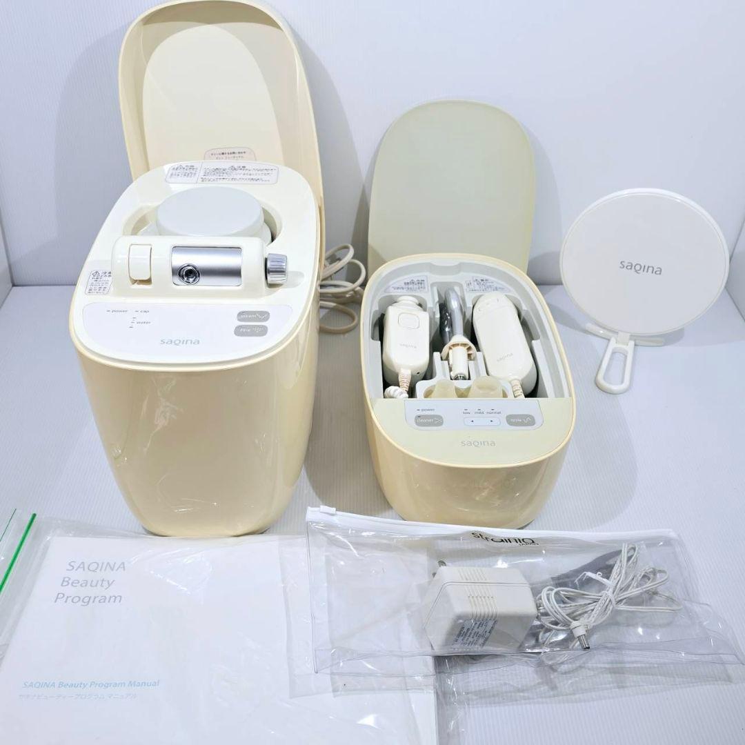 サキナピノsaqinapino スチーマー クリーナー テスラー 美顔器