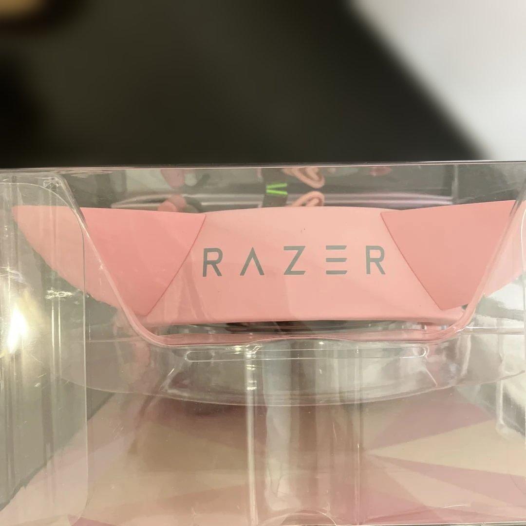 Razer Kraken Kitty Quartz ゲーミングヘッドセット　猫耳