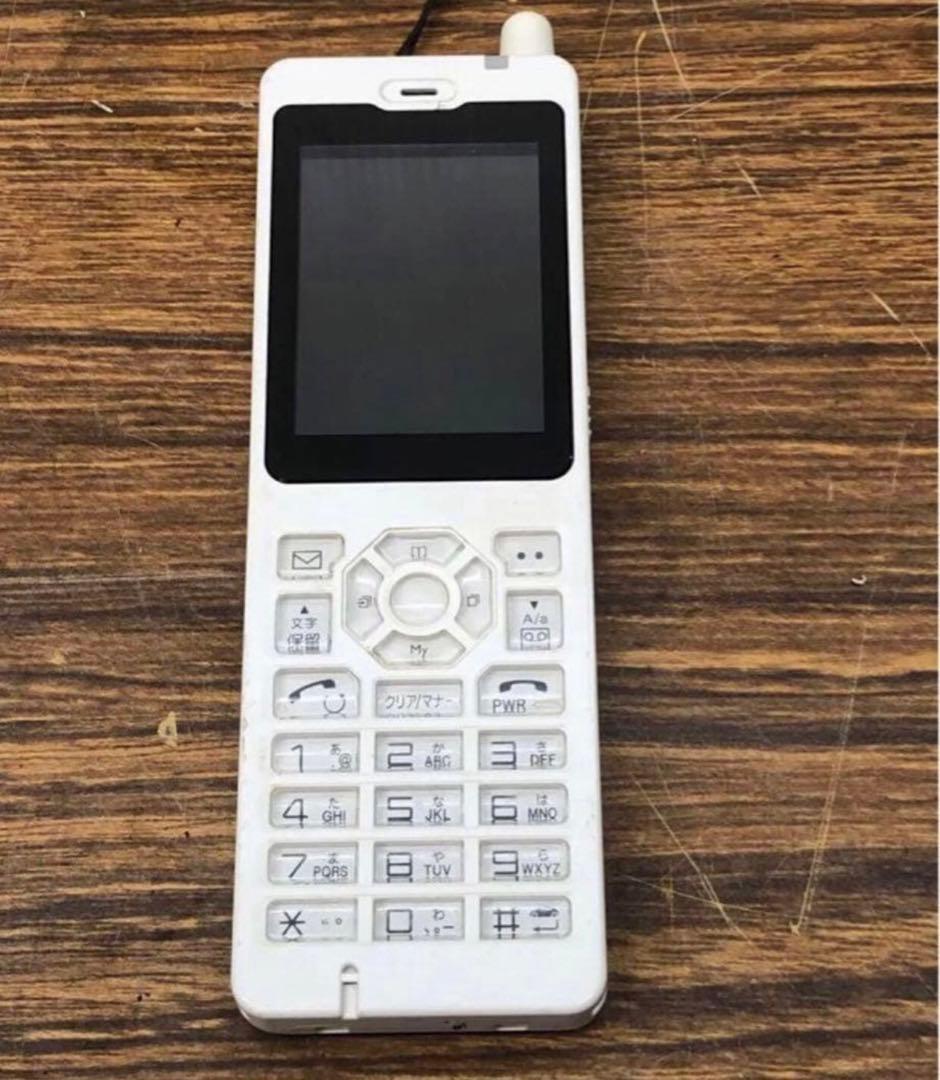 willcom WX01JR 日本無線 PHS JRC白ロム 電池あり送料無料