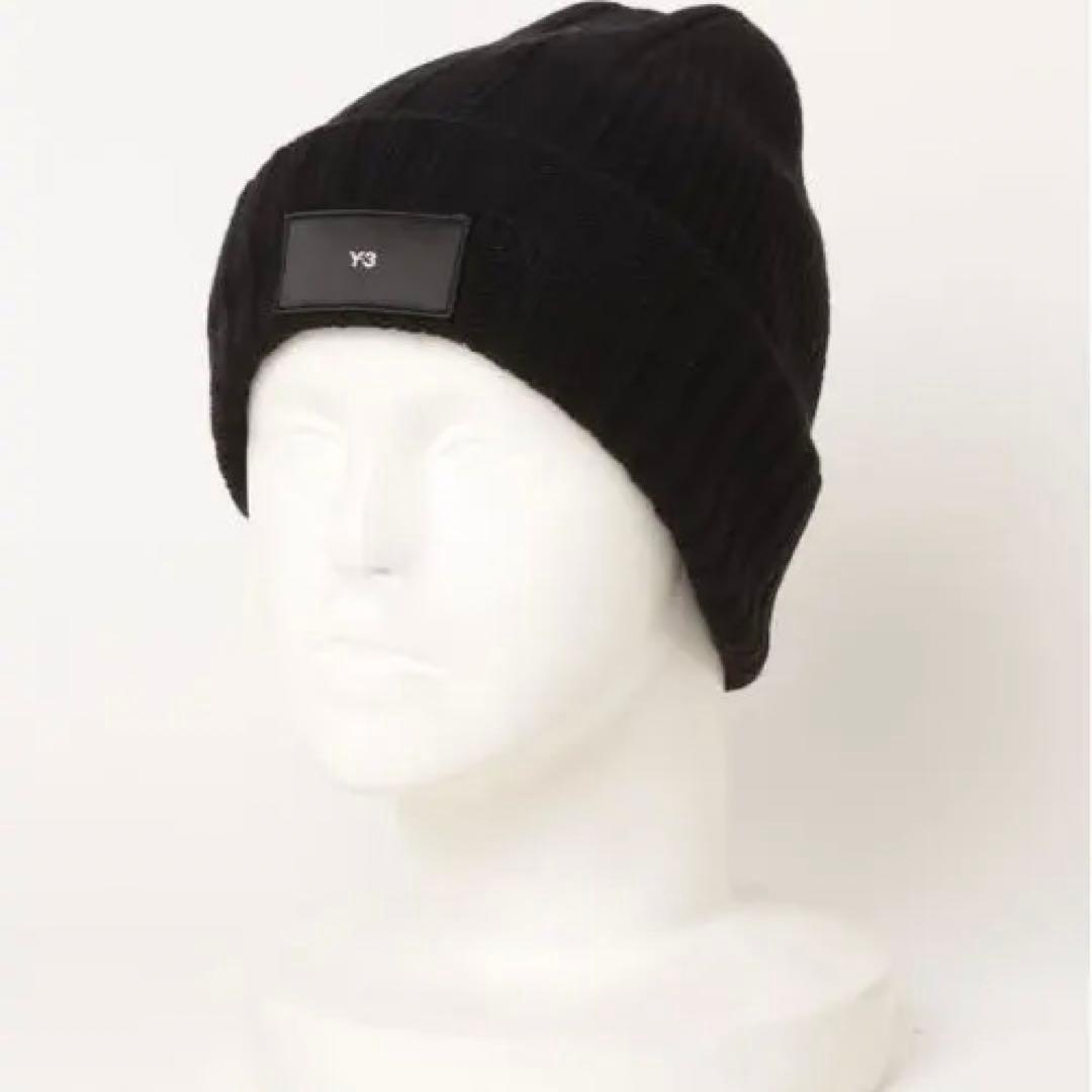 Y-3 黒 ニット帽