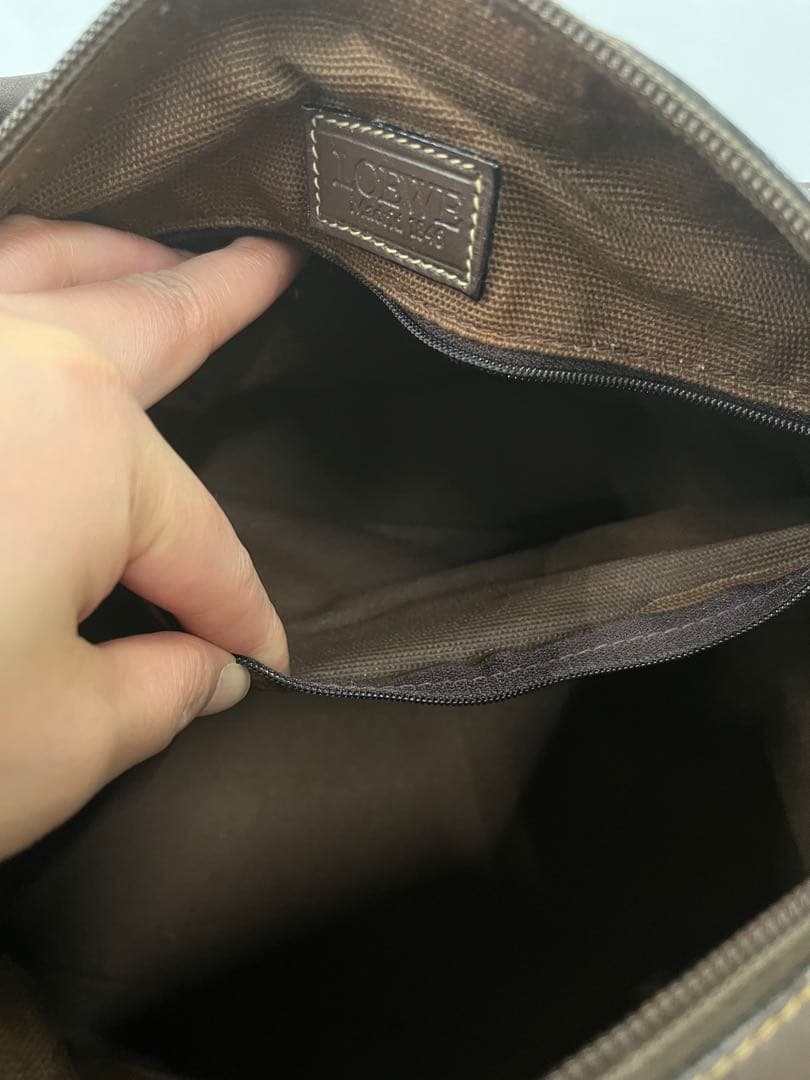 ロエベ★LOEWE★リピートアナグラム★ボストン型★ハンドバッグ