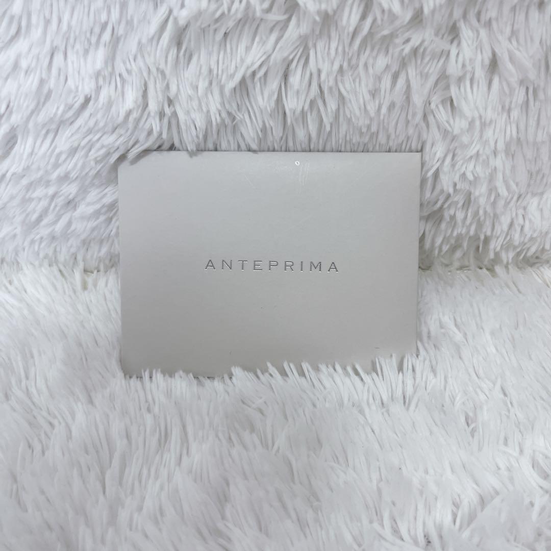 【美品】アンテプリマ ラフィアアマーノ ワイヤーバッグ リボン バイカラー