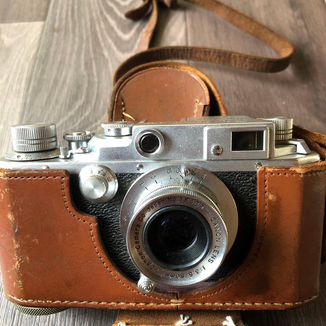 Canon f3.5 50mm フィルムカメラ 1946年頃製
