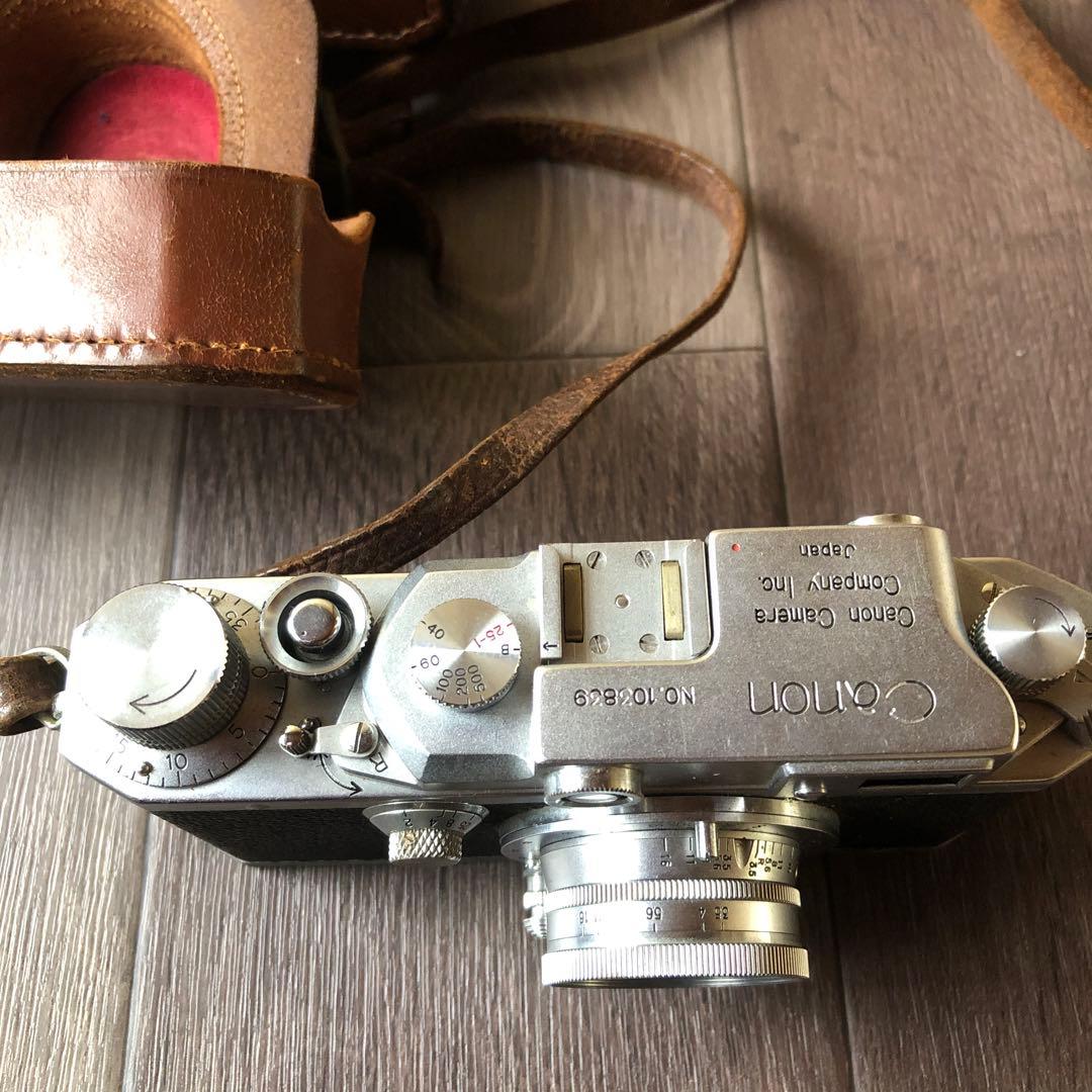 Canon f3.5 50mm フィルムカメラ 1946年頃製