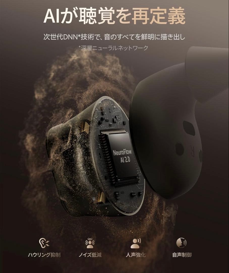 CEARVOL ワイヤレスイヤホン