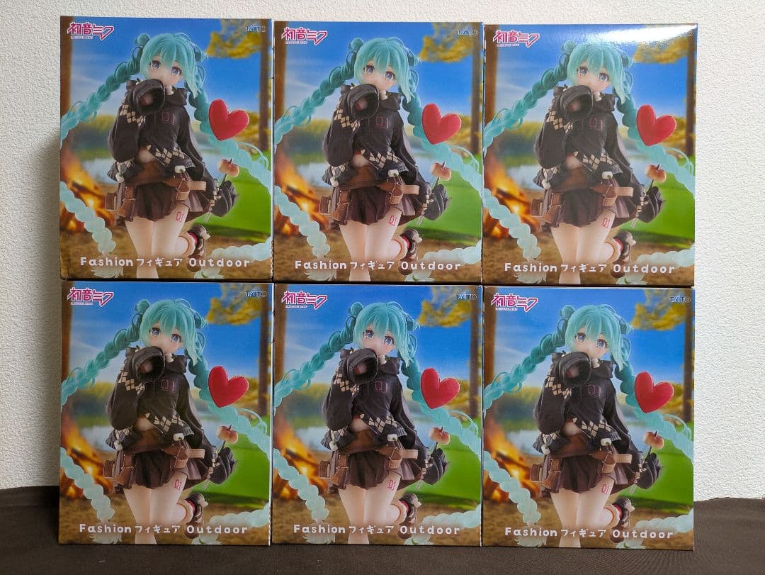初音ミク Fashionフィギュア Outdoor 6体