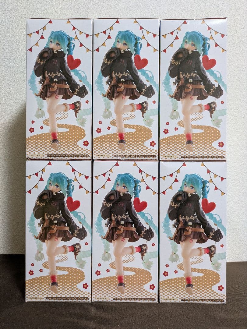 初音ミク Fashionフィギュア Outdoor 6体