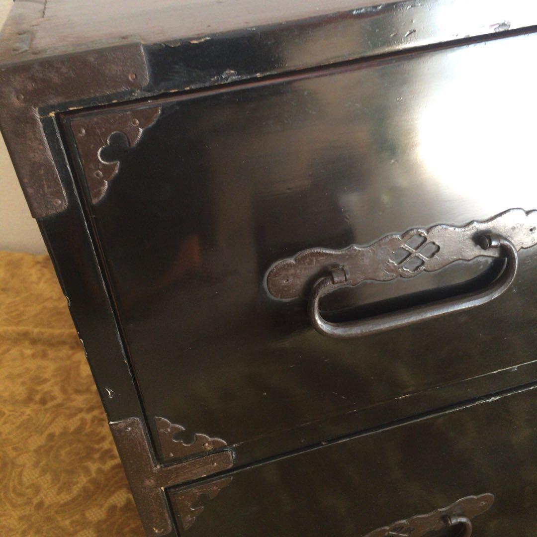 庄内箪笥 桜丸金具 時代箪笥 時代家具 古タンス 古家具 レトロ 和アンティーク