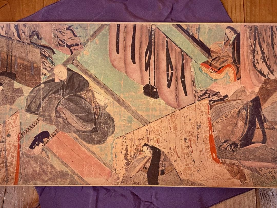 値下げ！ 源氏物語絵巻 講談社 解説書付 巻物