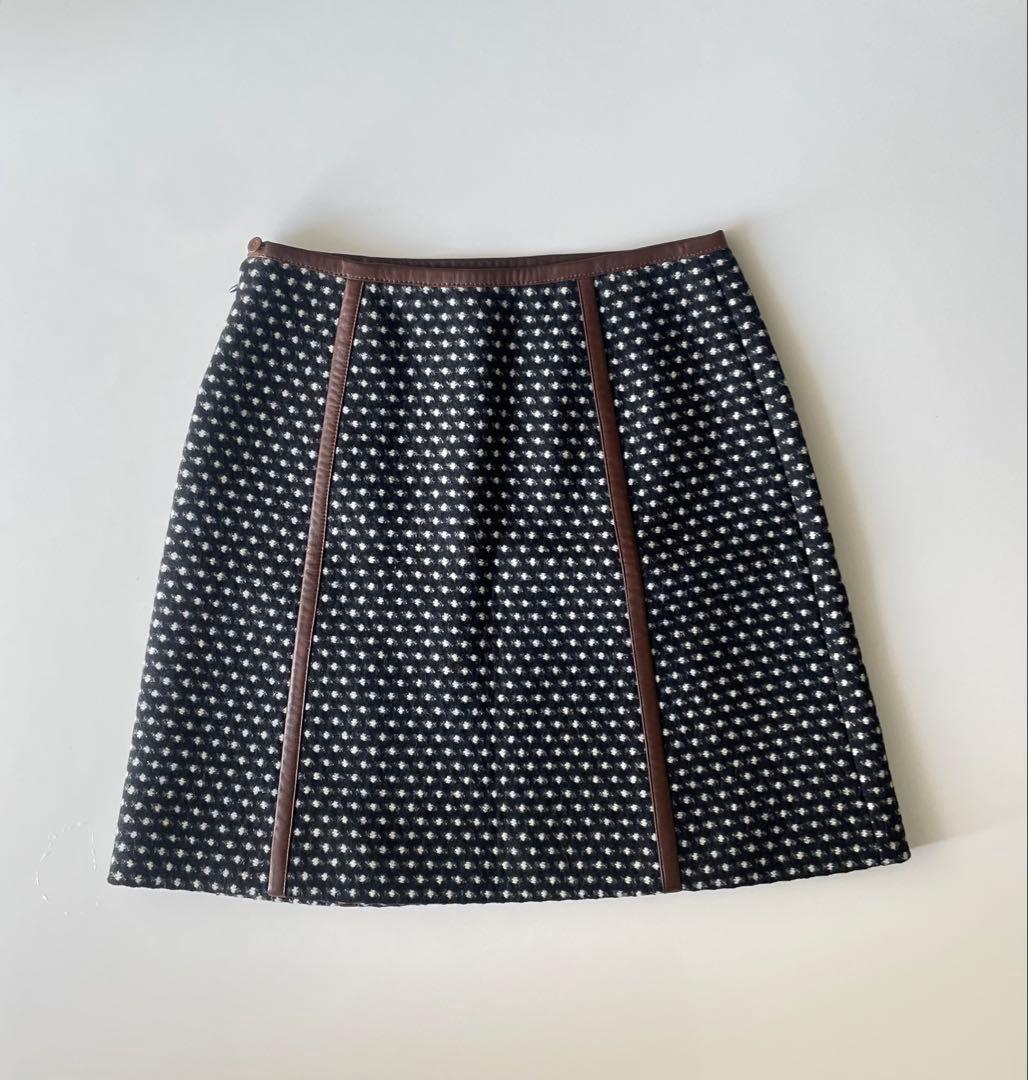 スカート PRADA Wool Skirt 36