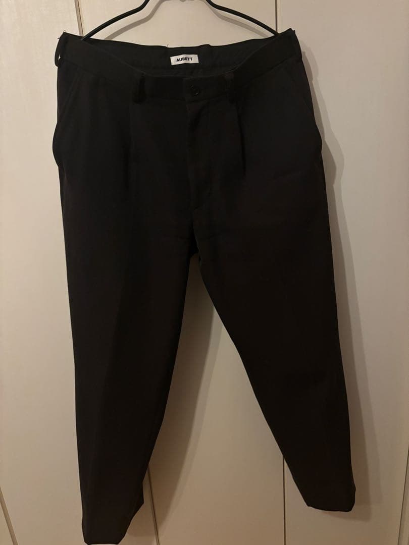 aubett 21aw ワンタック　スラックス