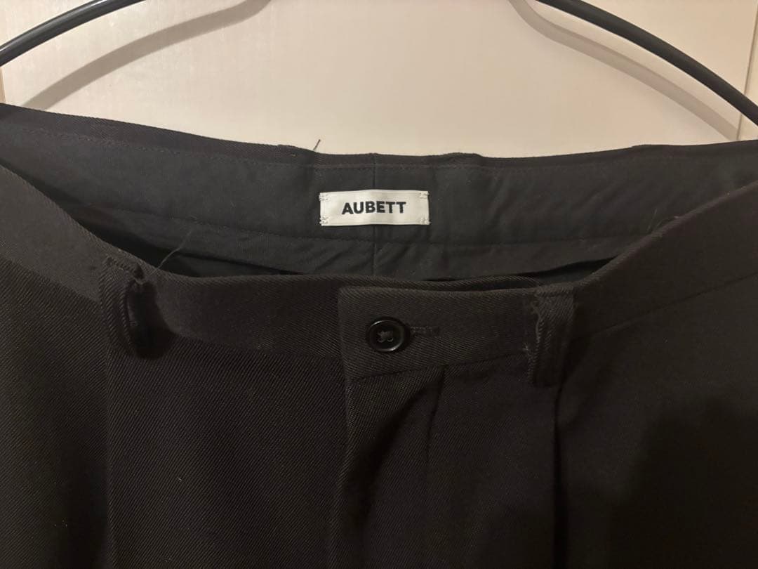 aubett 21aw ワンタック　スラックス