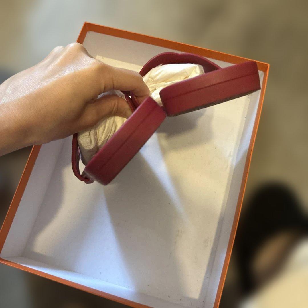 HERMES alohaサンダル 38