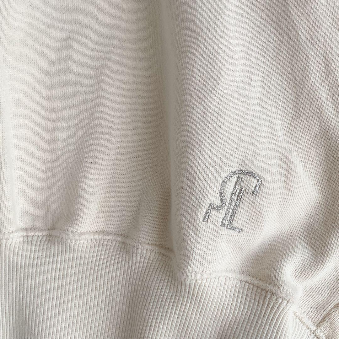 SKIN×EDIT.FOR LULU コラボ　クロップドスウェット ベージュ F