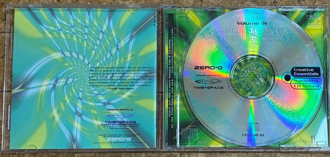 Time+Space サンプリングCD 8枚セット DTM サンプルパック